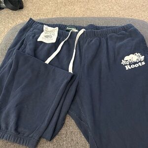 Roots Dark Blue Joggers